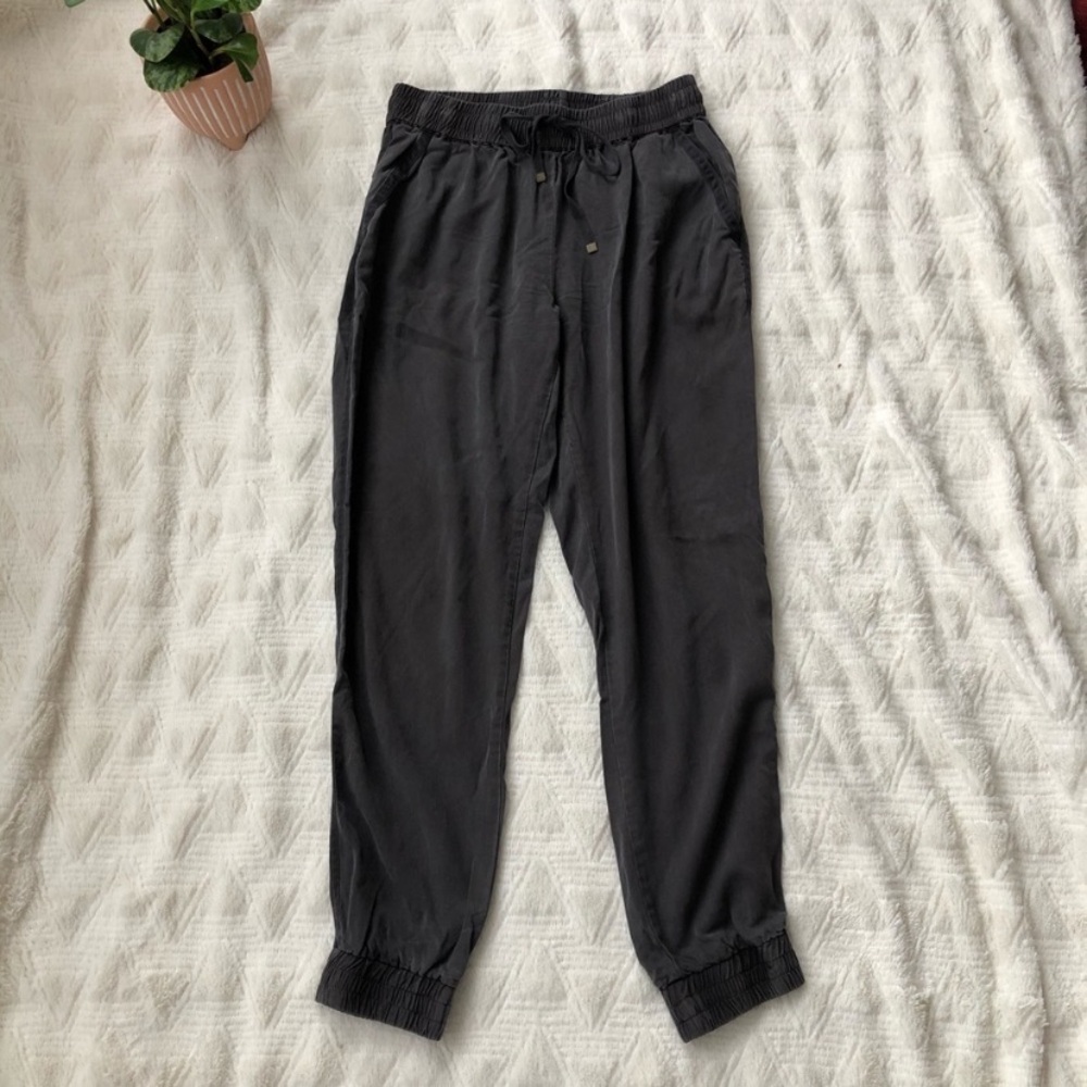Young Fabulous & Broke Grey Tencel lights Jogger Pants